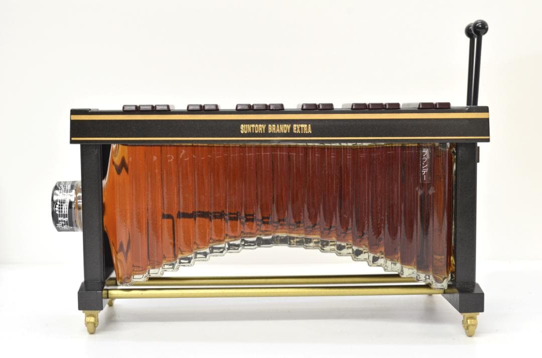 M*o様 未開封 サントリー ブランデー エクストラ マリンバ型ボトル 楽器 7