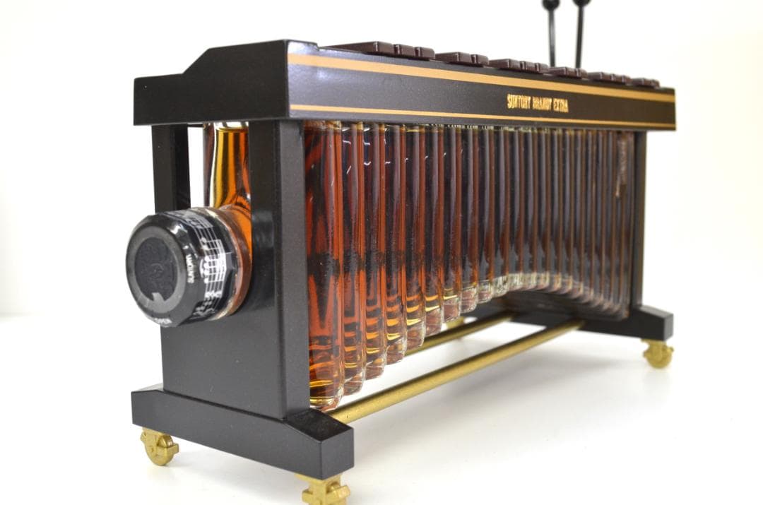 M*o様 未開封 サントリー ブランデー エクストラ マリンバ型ボトル 楽器 7