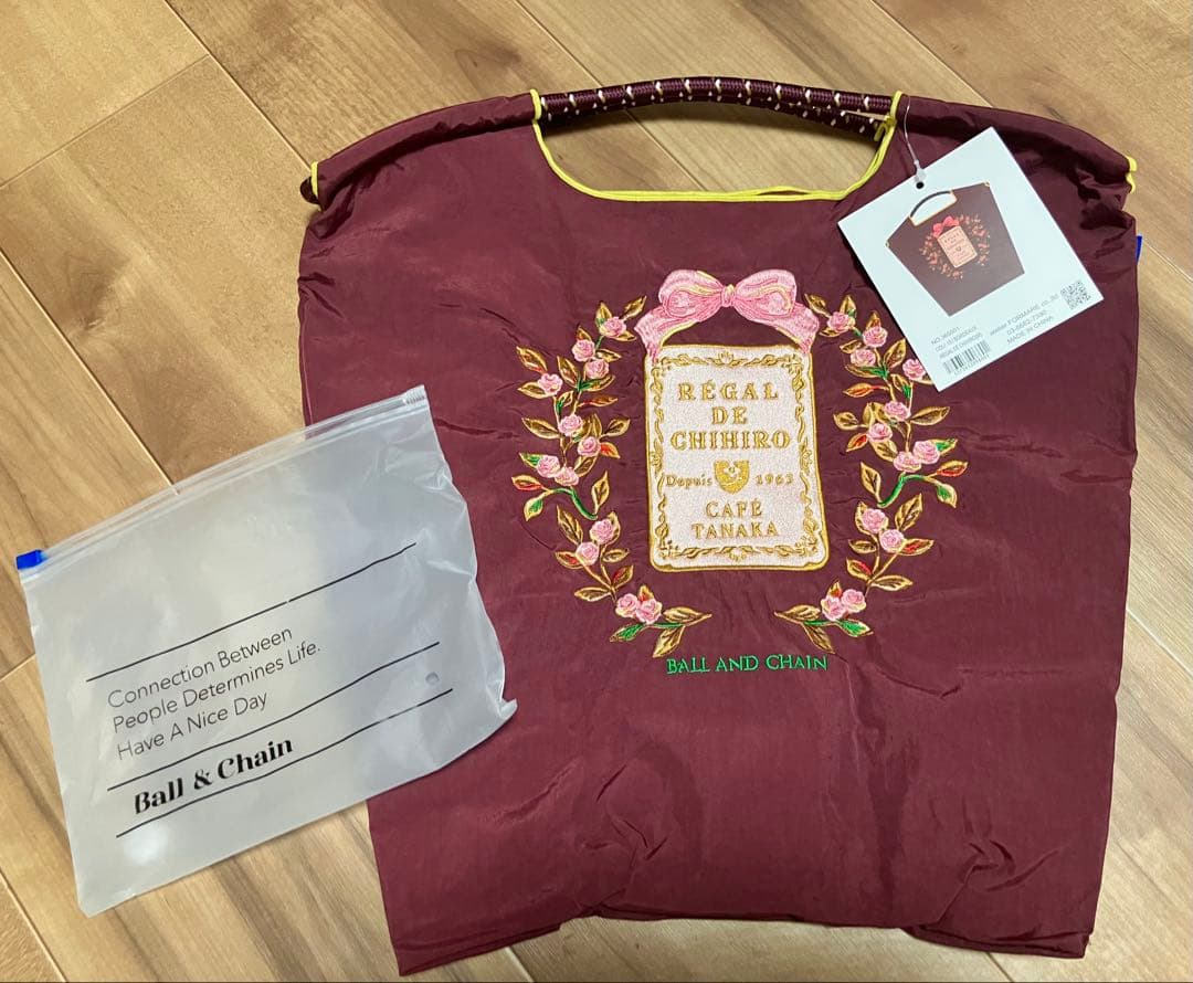マ*ン様 カフェタナカエコバッグ Ball&Chainコラボ 新品未使用 正規店