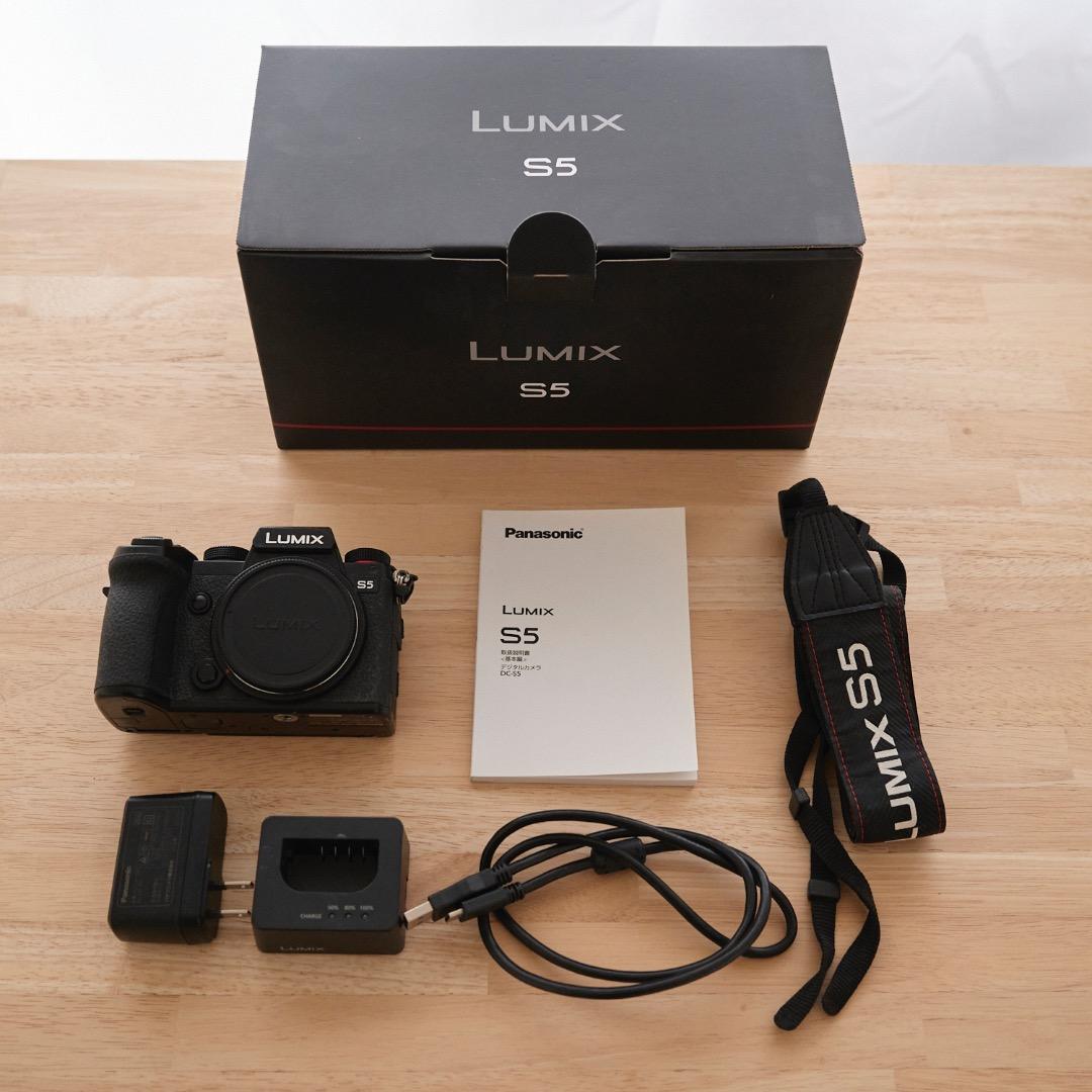 LUMIX S5 本体 【モニター破損しています】