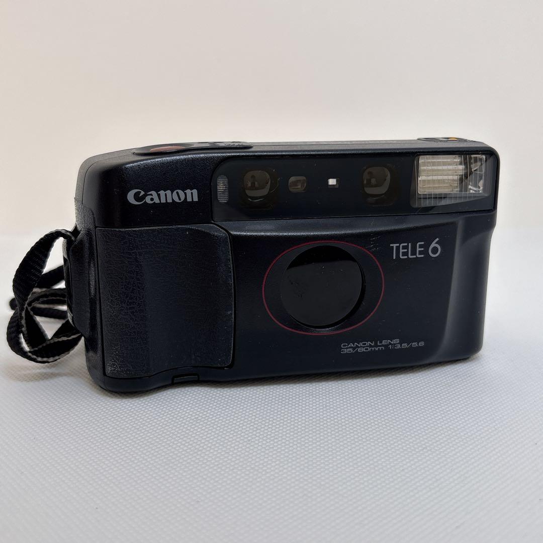 【通電確認済み】 CANON Autoboy TELE 6 フィルムカメラ テレ