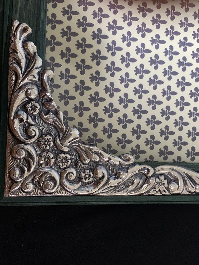 RAGGIヴィンテージ アルジェント925 ローマン フォトフレーム イタリア製