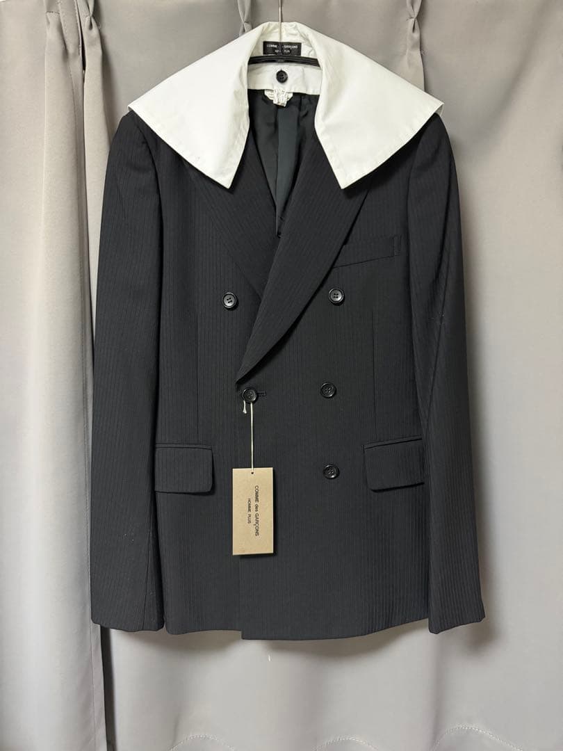 24SS シャドーストライプ セーラー ジャケット PM-J056