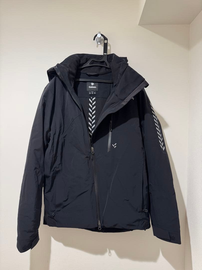 Goldwin ブラック スキーウェア フード付き