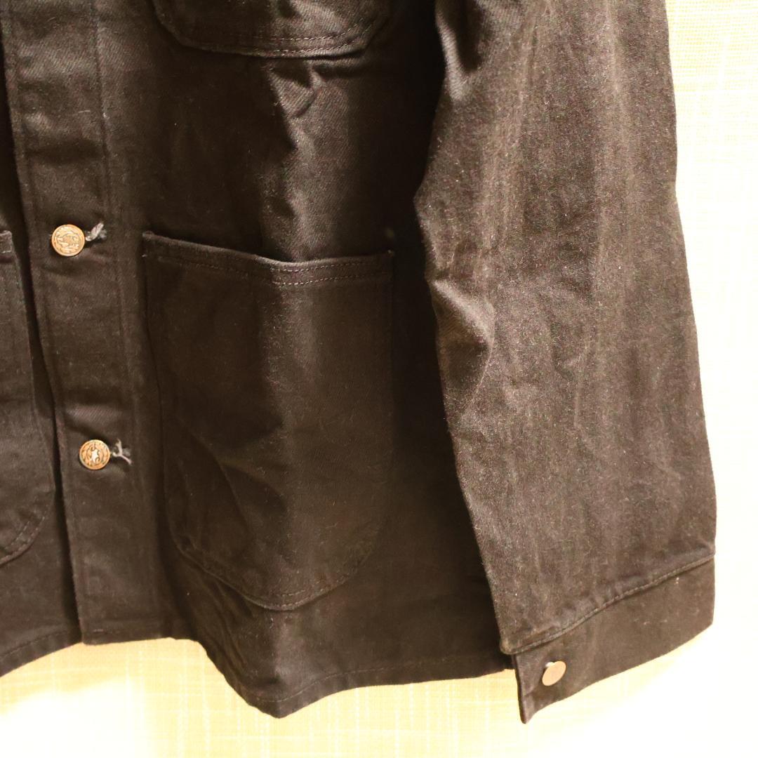 ポインターブラックラベル 激レア先染めブラックデニム 限定品 US-M日本L