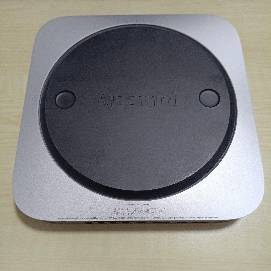 Macデスクトップ Macmini 2012 i7 16gb ssd480gb
