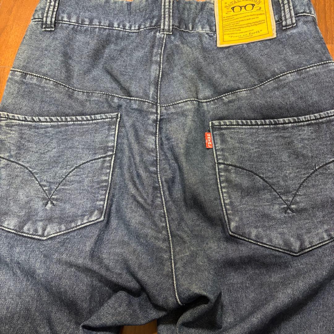 美品 NATAL DESIGN ネイタルデザイン サルエルスウェットパンツ XS