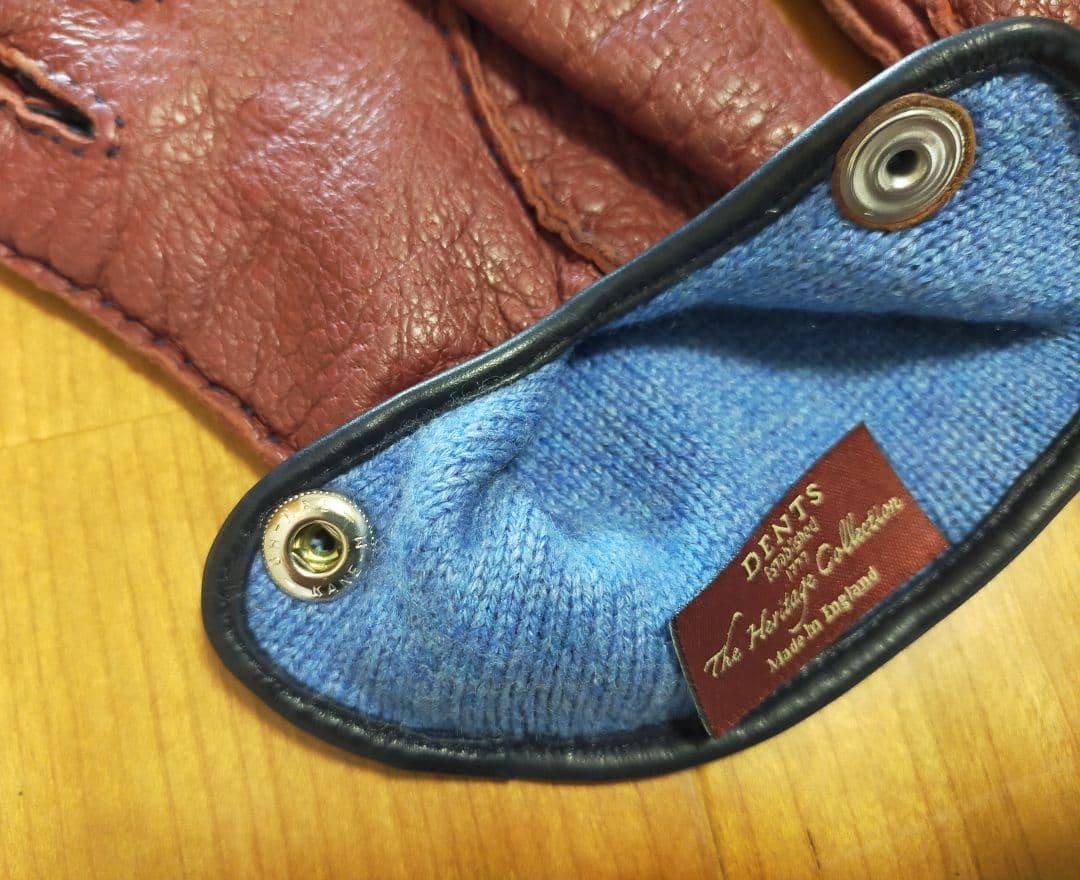 t_ouha　DENTS【デンツ】ペッカリー　レザー手袋　グローブ