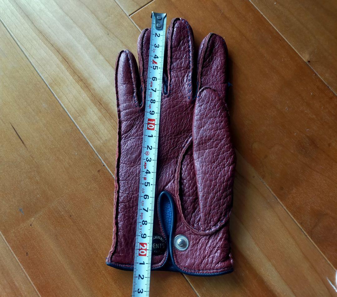 t_ouha　DENTS【デンツ】ペッカリー　レザー手袋　グローブ