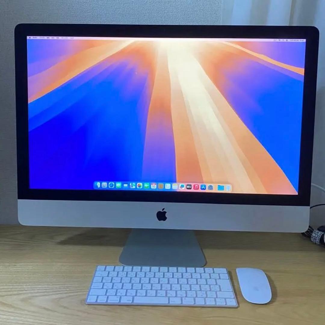 新品同様 iMac Retina 5K 27-inch 2020 外箱付き