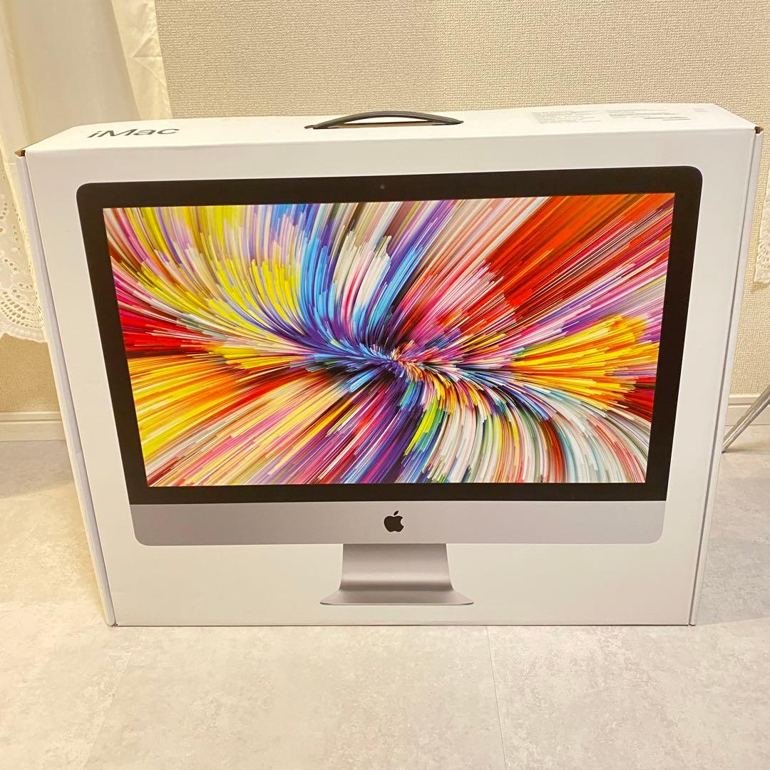 新品同様 iMac Retina 5K 27-inch 2020 外箱付き