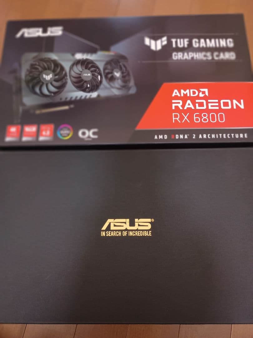 グラフィックボード・グラボ・ビデオカード ASUS TUF-RX6800-O16G-GAMING