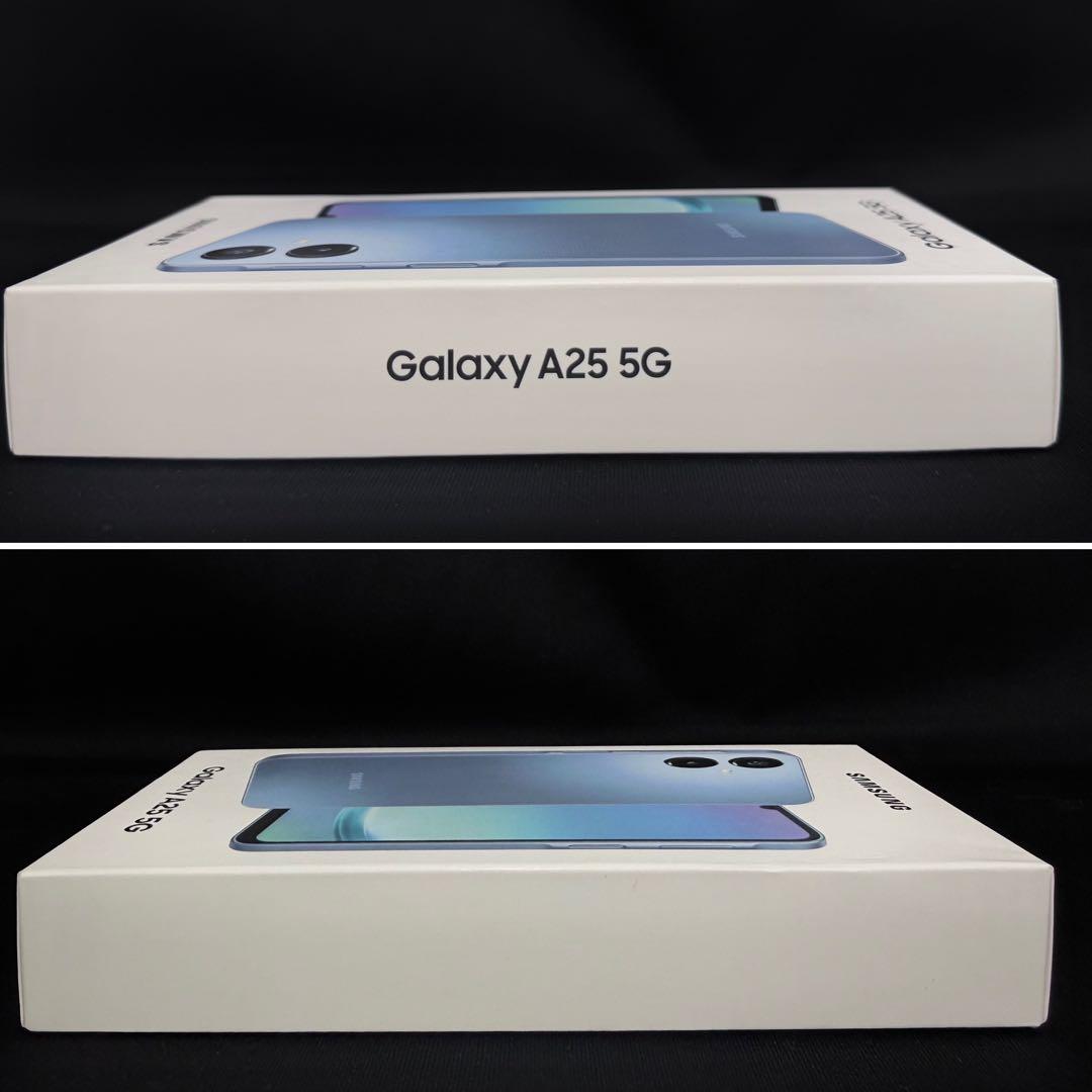 新品未開封】2台】GalaxyA25 5G】ライトブルー】ブルー】SIMフリー②