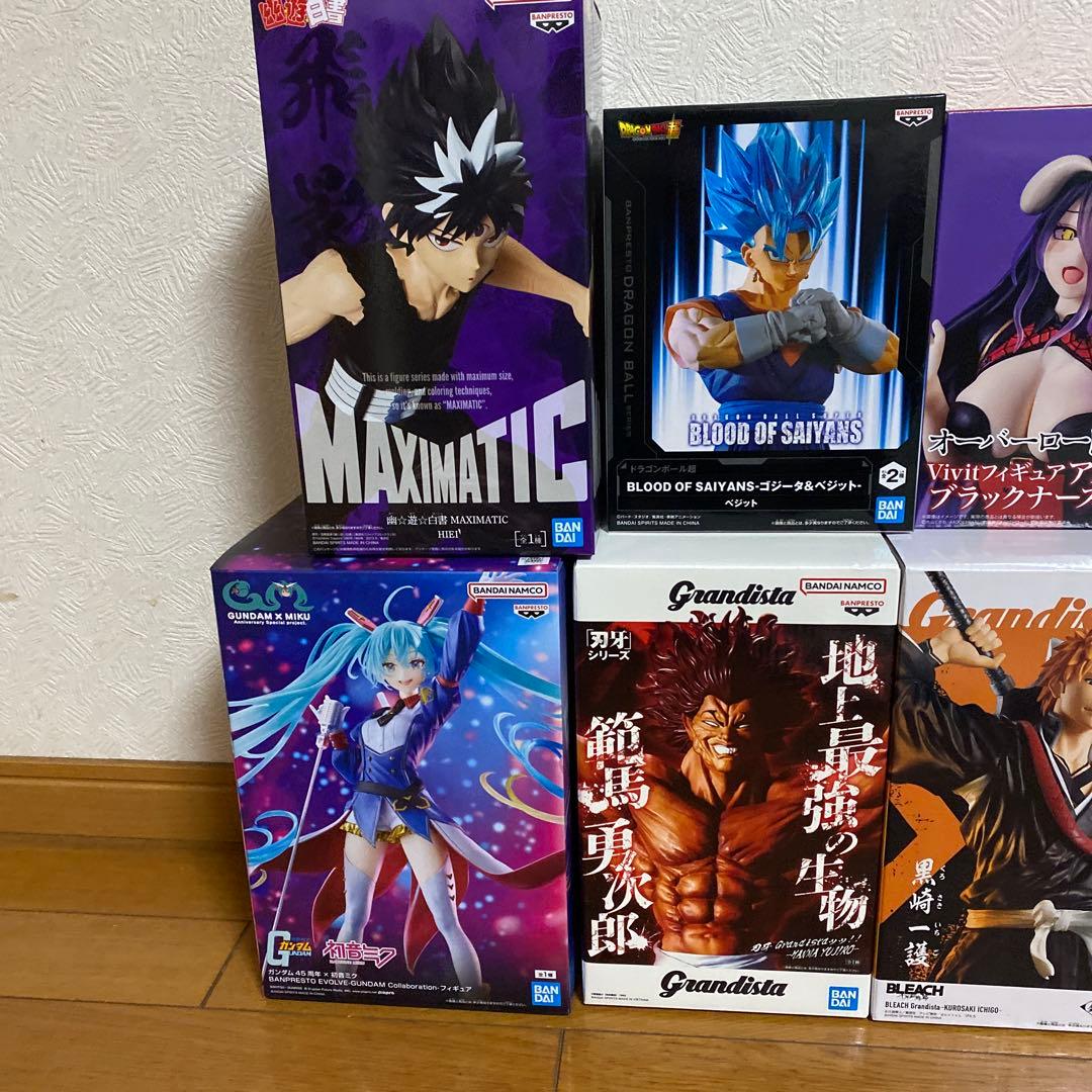 プライズフィギュア8個