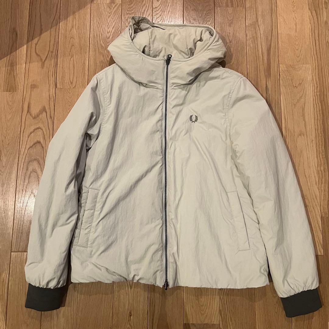 FRED PERRY ミリタリー フィッシュテール ファー付き モッズコート