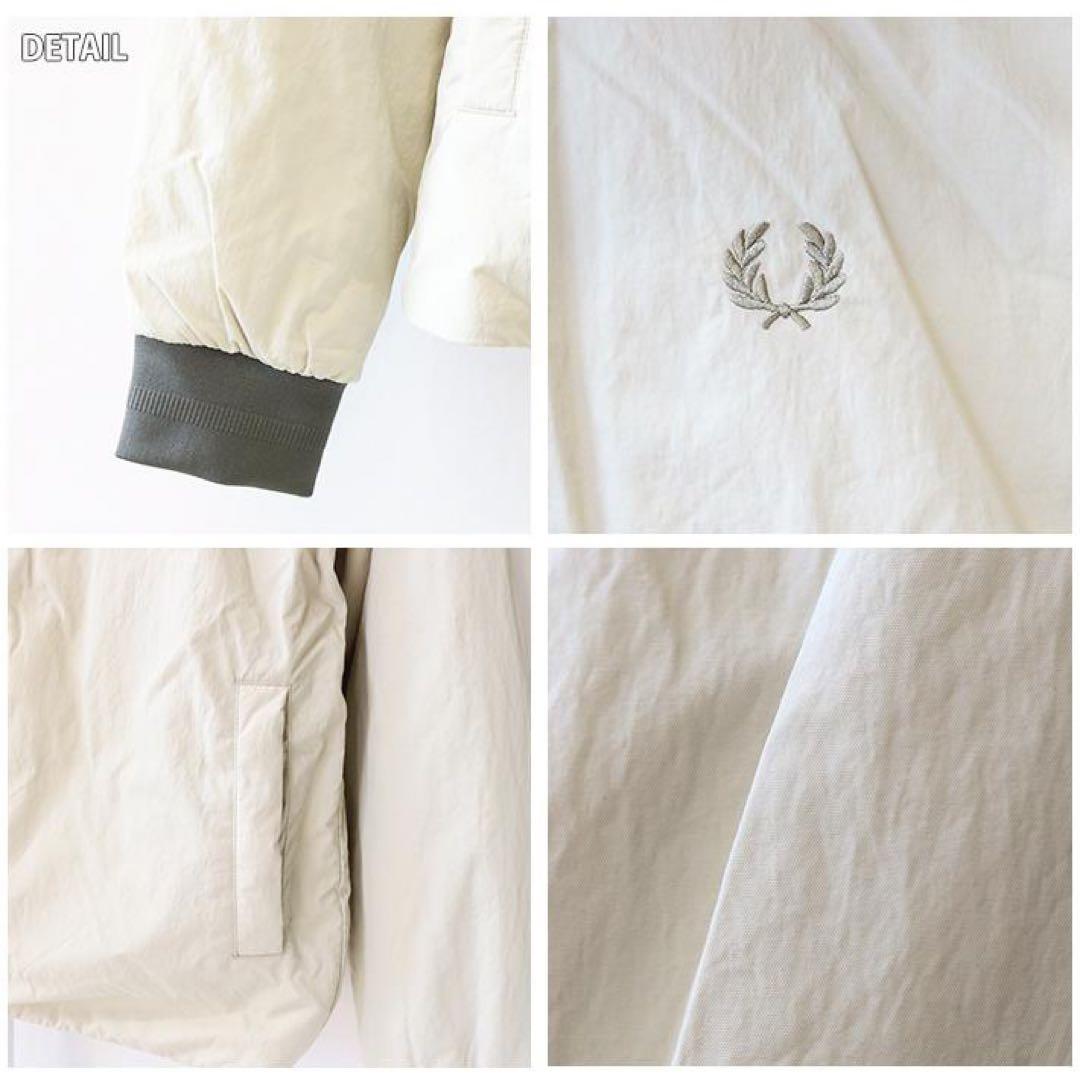 FRED PERRY ミリタリー フィッシュテール ファー付き モッズコート