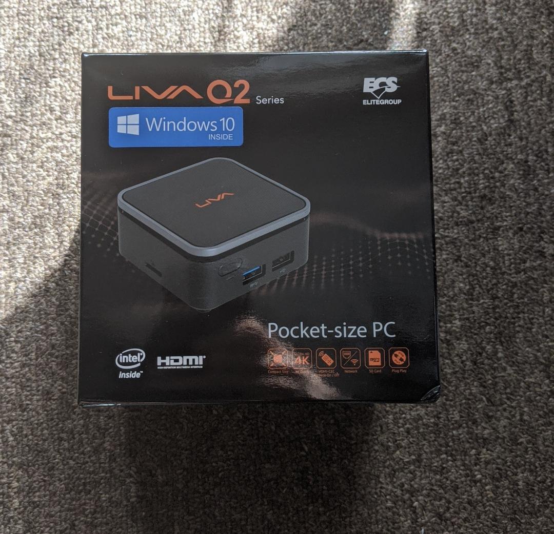 小型デスクトップパソコン LIVA Q2 N5000