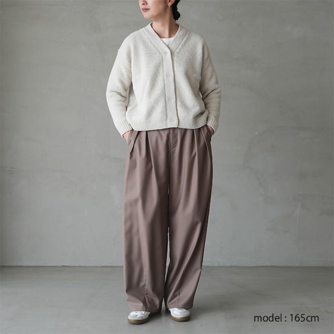 み*ほ様 美品★evam eva★25AW 今季リニュー　ウールカーディガン