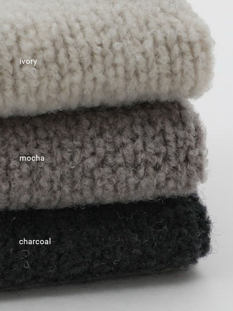 み*ほ様 美品★evam eva★25AW 今季リニュー　ウールカーディガン