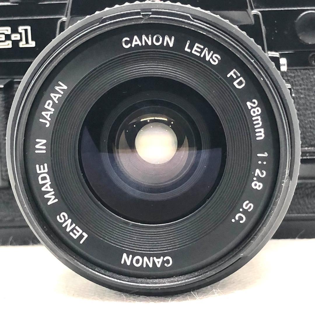 【C6507】Canon キヤノン AE-1+FD 28mm F2.8 S.C.