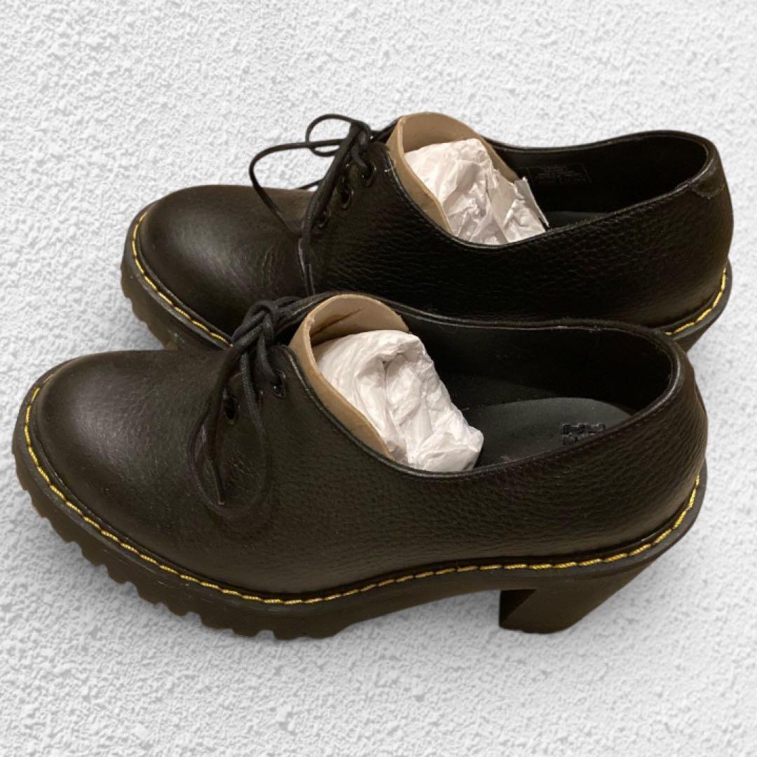 【箱有り】ドクターマーチン SALOME Ⅱ ハイヒール ローファー ブラック