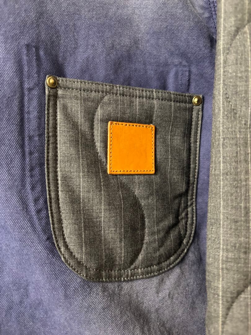 コッキ　K13　　　ヴィンテージエフェクトワークコート　ジャケット　ブルゾン