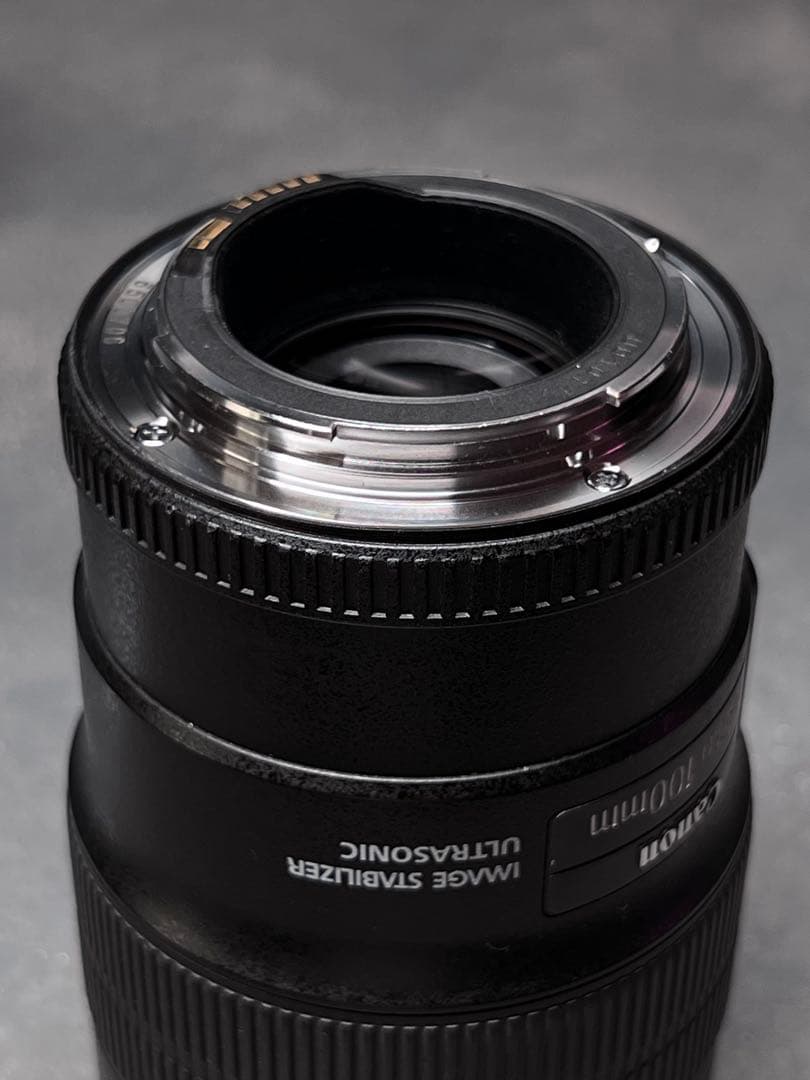 美品 Canon EF 100mm f/2.8L マクロ IS USM