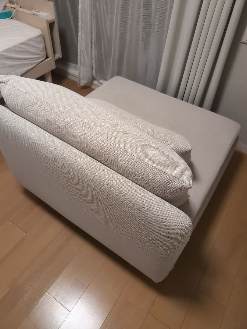 SÖDERHAMN ソーデルハムン　1人掛けソファ　ライトベージュ