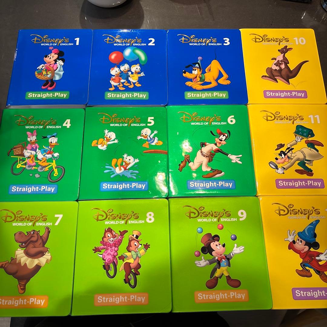 ストレートプレイDisney's World of English 全12巻