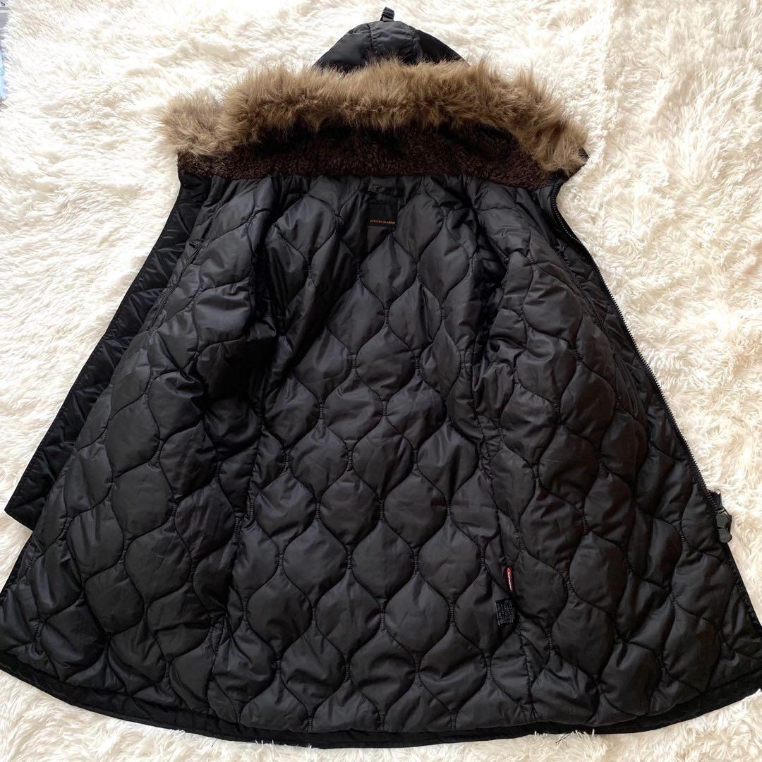 ヒステリックグラマー モッズコート N3B ヒスガール ブラック フリー