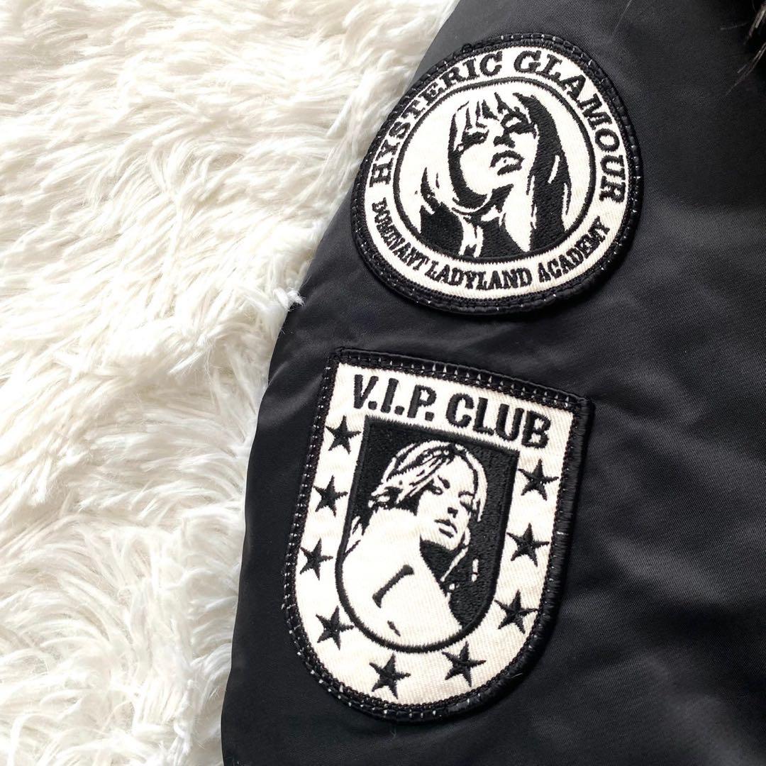 ヒステリックグラマー モッズコート N3B ヒスガール ブラック フリー