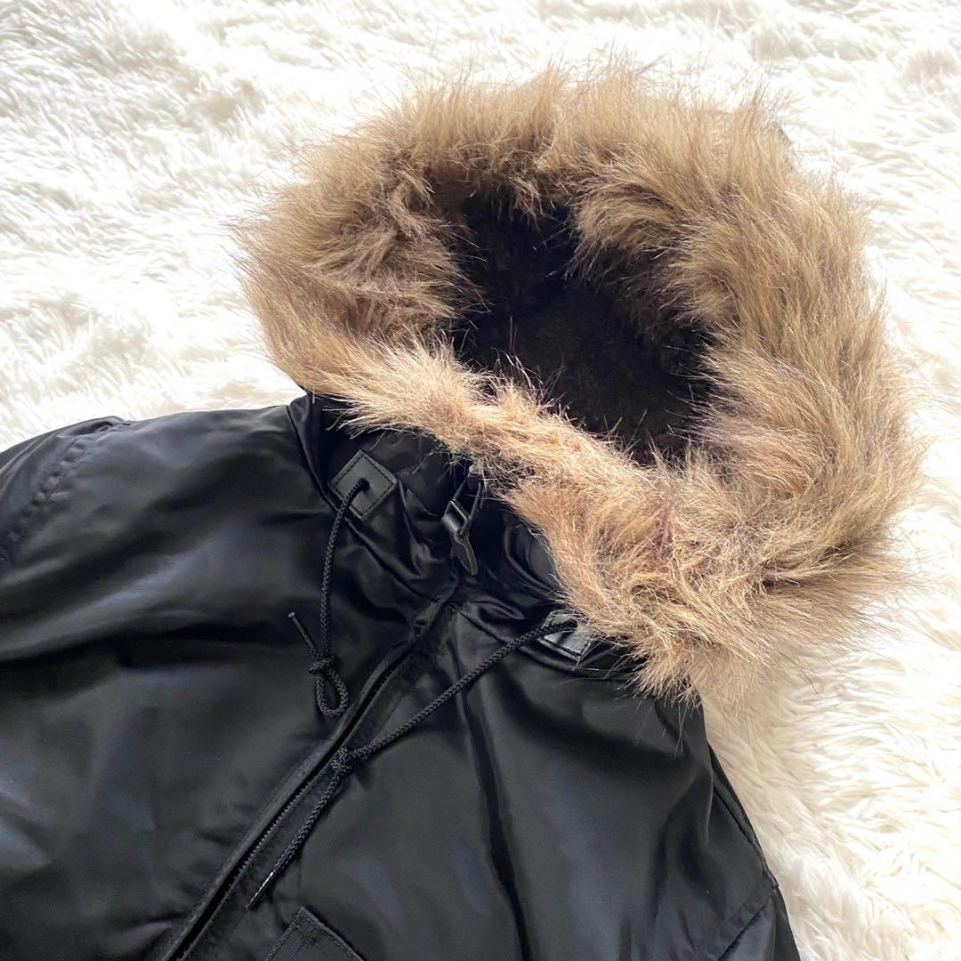 ヒステリックグラマー モッズコート N3B ヒスガール ブラック フリー