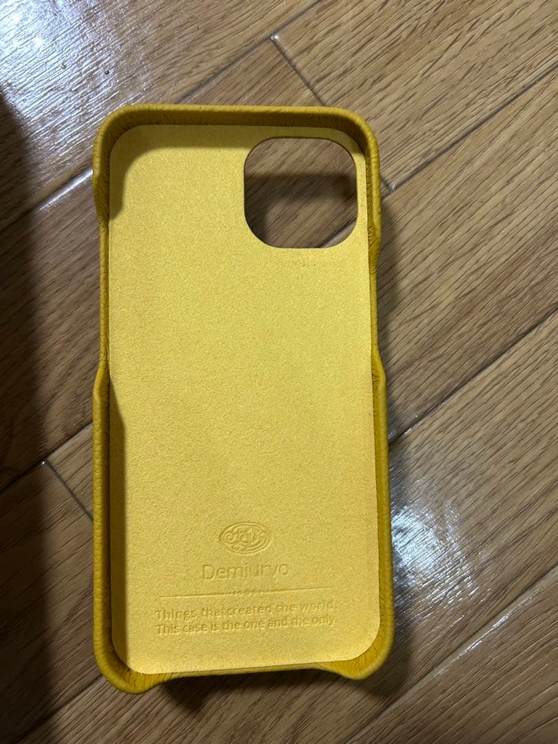 大福さん　DEMIU BALLON スマホケース　iPhone 14 サフラン