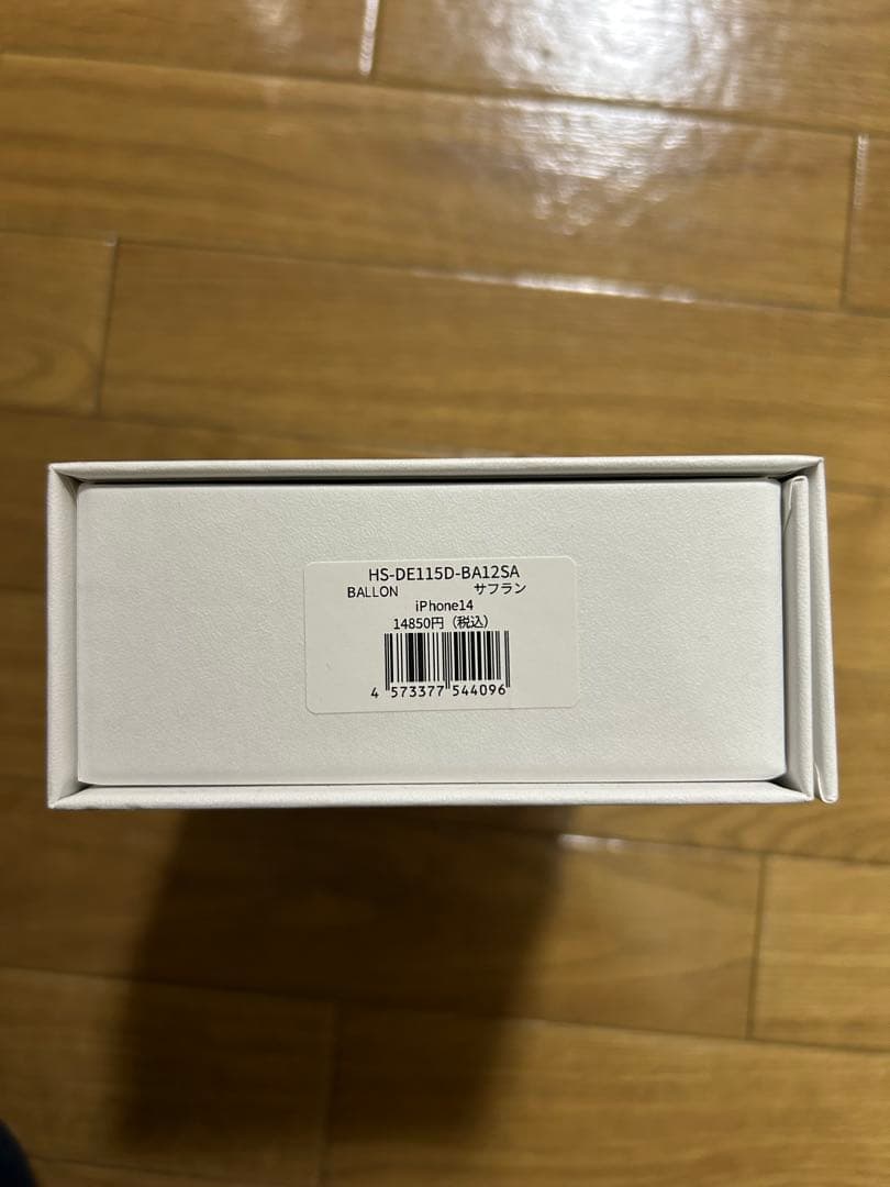 大福さん　DEMIU BALLON スマホケース　iPhone 14 サフラン