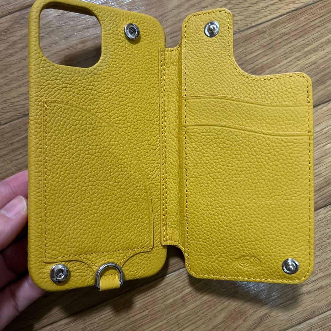 大福さん　DEMIU BALLON スマホケース　iPhone 14 サフラン