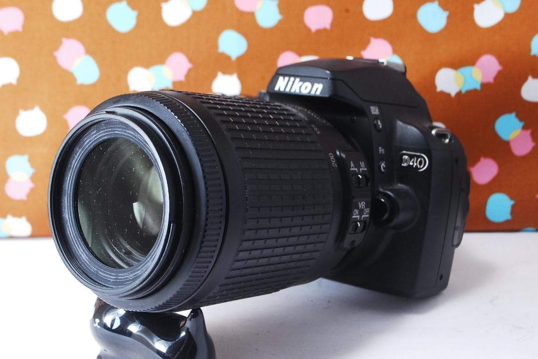 ✨ショット数3295回✨望遠レンズ付き✨Nikon D40 レンズセット