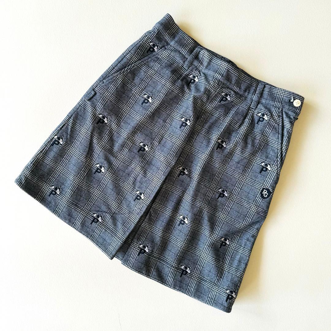 美品⛳️ パーリーゲイツ　スヌーピー　スカート 1 ゴルフウェア