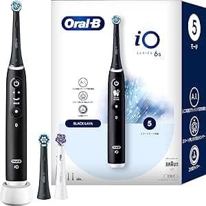 【新品未開封】ブラウン オーラルB iO6S ブラックラバ 電動歯ブラシ