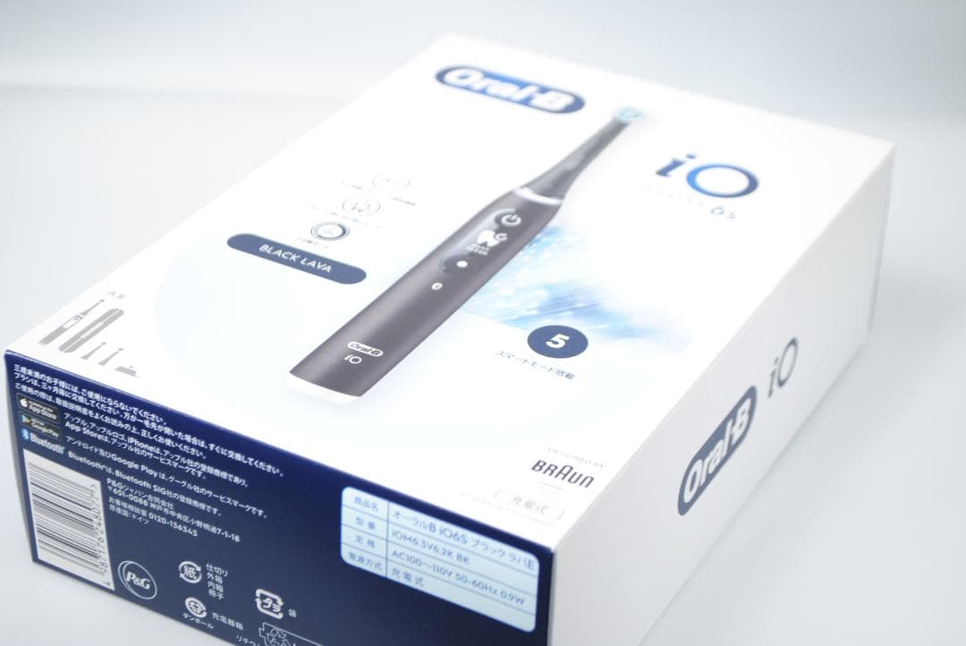 【新品未開封】ブラウン オーラルB iO6S ブラックラバ 電動歯ブラシ