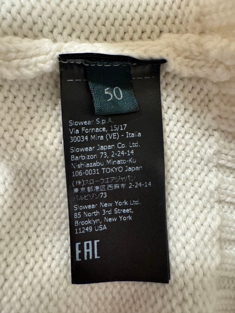 T*H様 zanone 5G タートルネックニット サイズ50