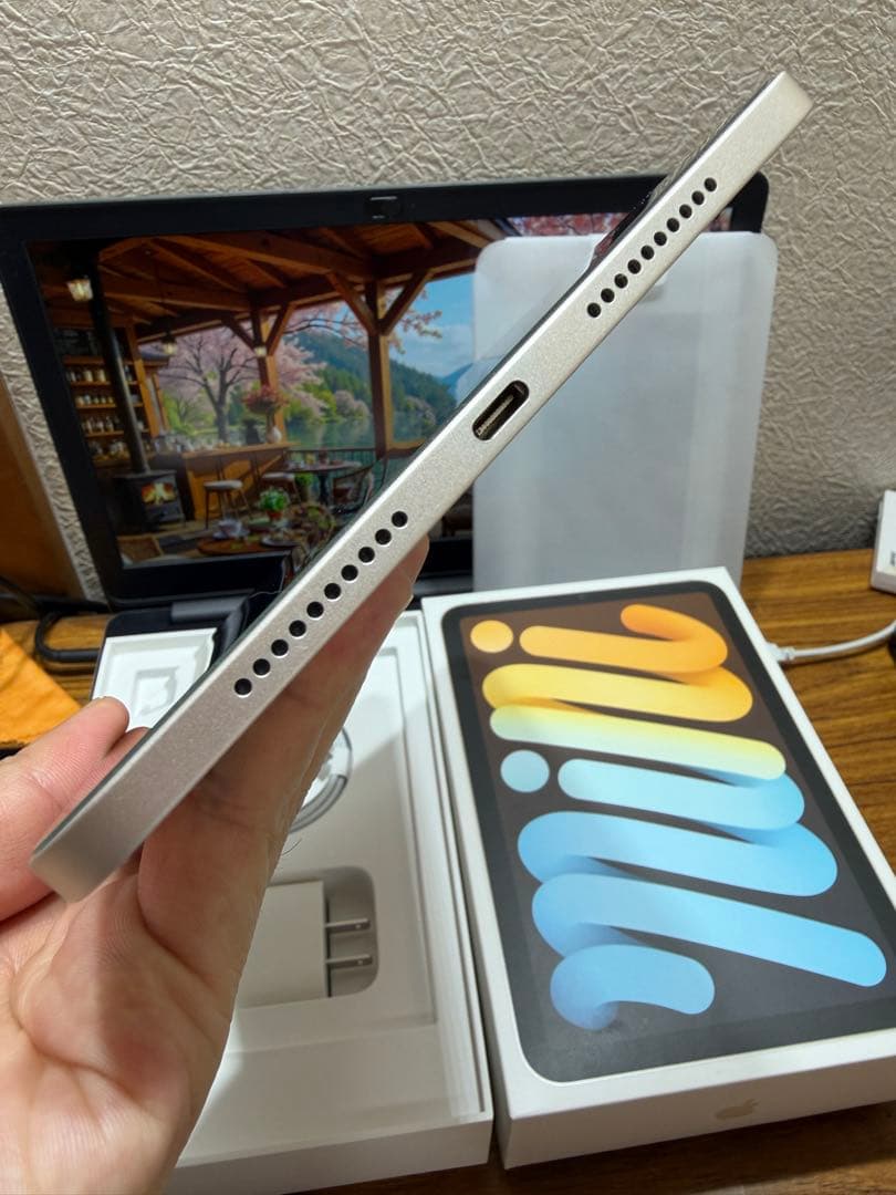iPad mini (第6世代) 64GBwifi スペースグレー 本体　超美品