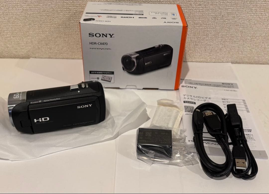 SONY HDR-CX470 ビデオカメラ 本体