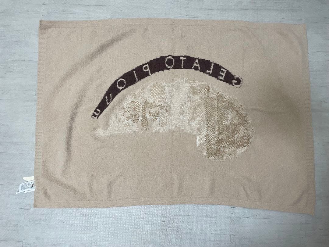 [新品・タグ付き]GELATO PIQUE 猫デザインブランケット
