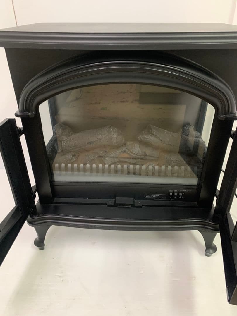 ワイド暖炉型ファンヒーター IQ BK BLT-999B-3-BK　M2784