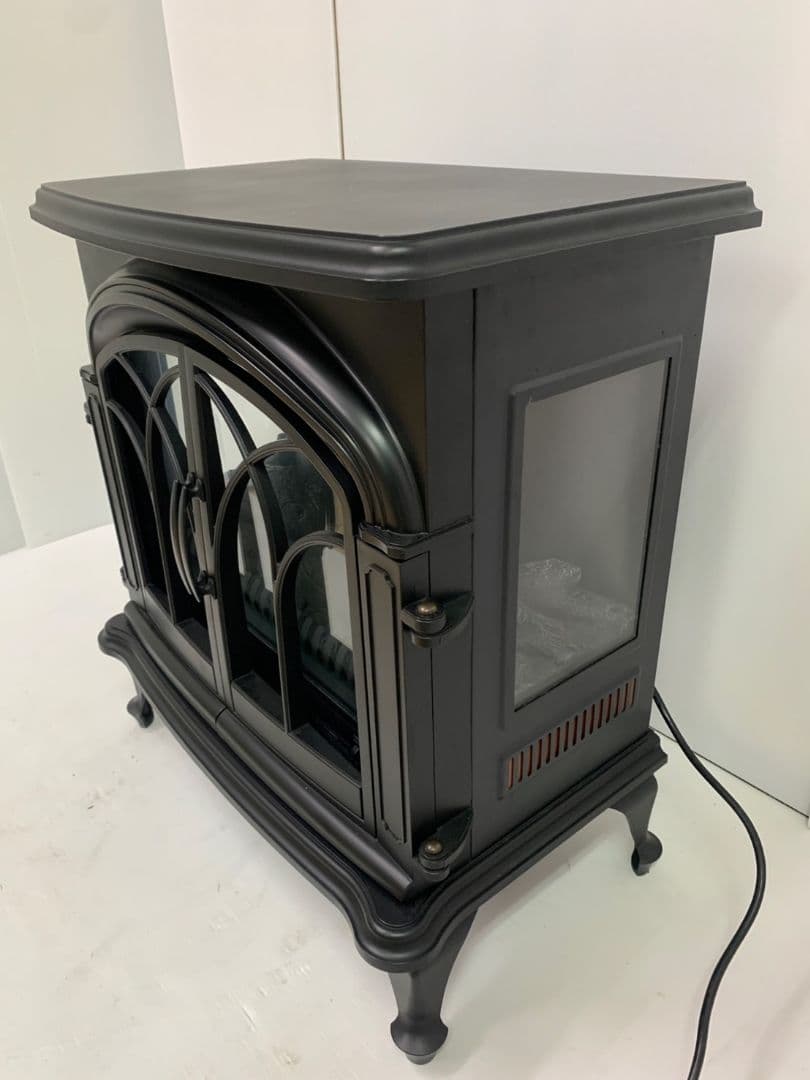 ワイド暖炉型ファンヒーター IQ BK BLT-999B-3-BK　M2784