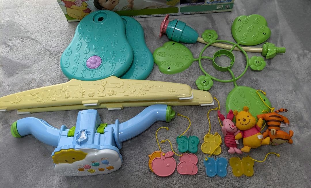 【2024年購入美品】くまのプーさん えらべる回転6WAYジムにへんしんメリー