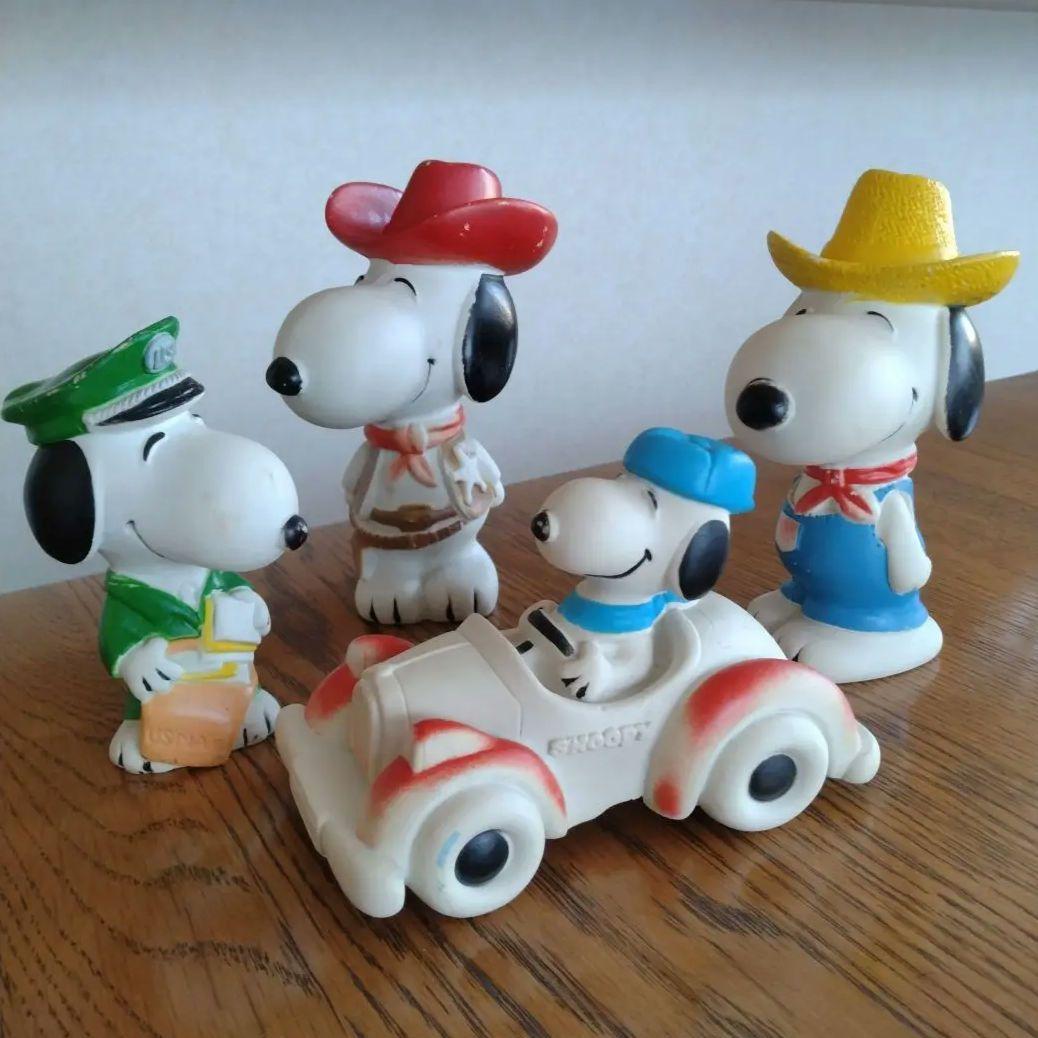 オールドスヌーピー ソフビ 4体セット ヴィンテージ ビンテージ