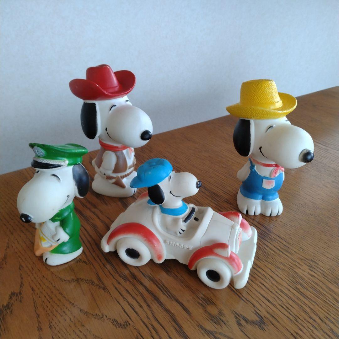 オールドスヌーピー ソフビ 4体セット ヴィンテージ ビンテージ