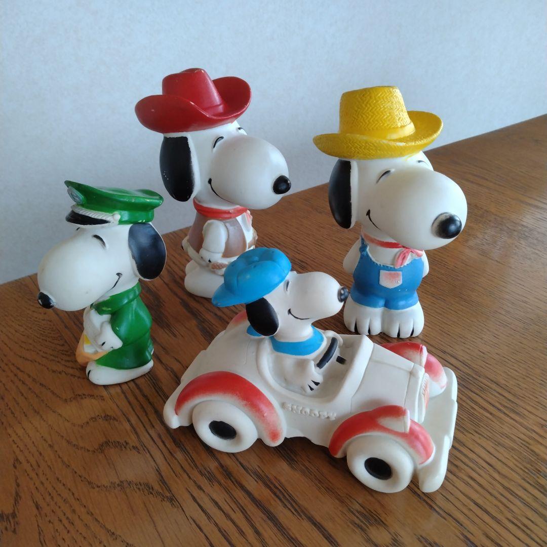 オールドスヌーピー ソフビ 4体セット ヴィンテージ ビンテージ