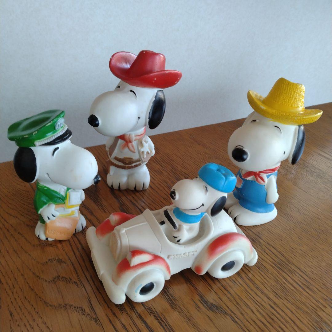 オールドスヌーピー ソフビ 4体セット ヴィンテージ ビンテージ